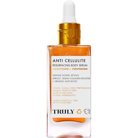 Truly Anti Cellulite Resurfacing Body Serum - Orange Flower Scent NEW 90ml - Picture 1 of 7